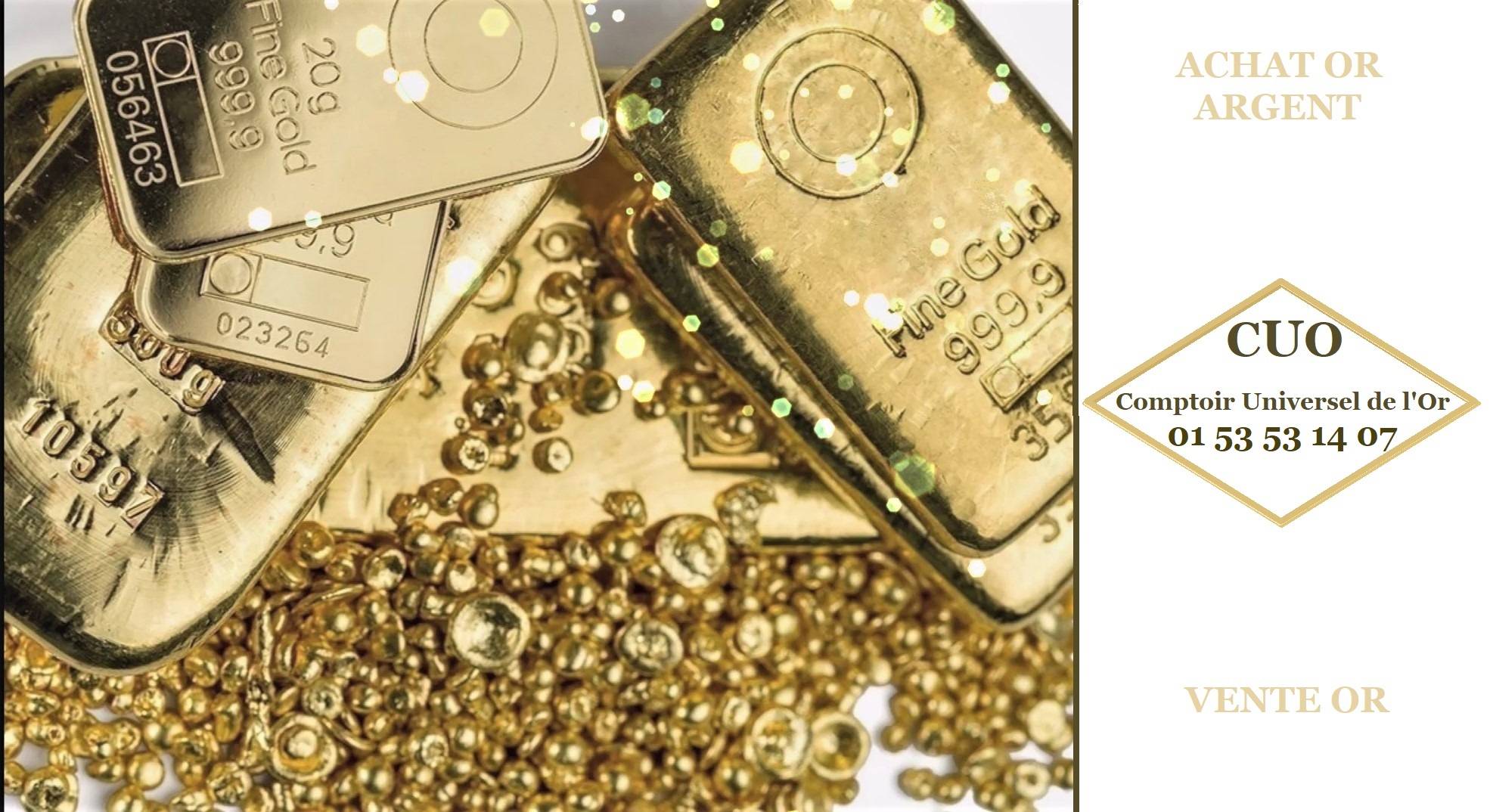 achat lingot d or 24 carats Paris