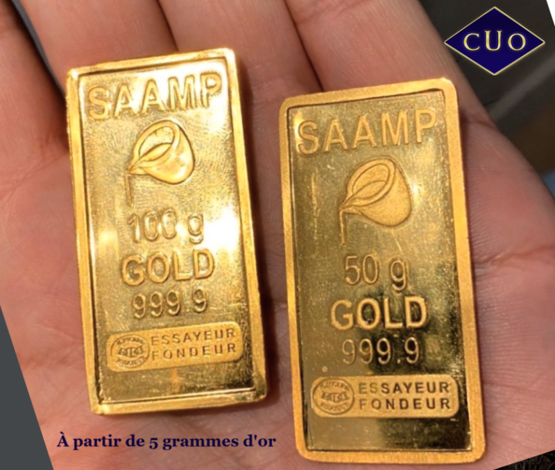 Le Comptoir Universel de l'or prévoit des ventes d'or d'investissement durant cette accalmie du cours de l'or