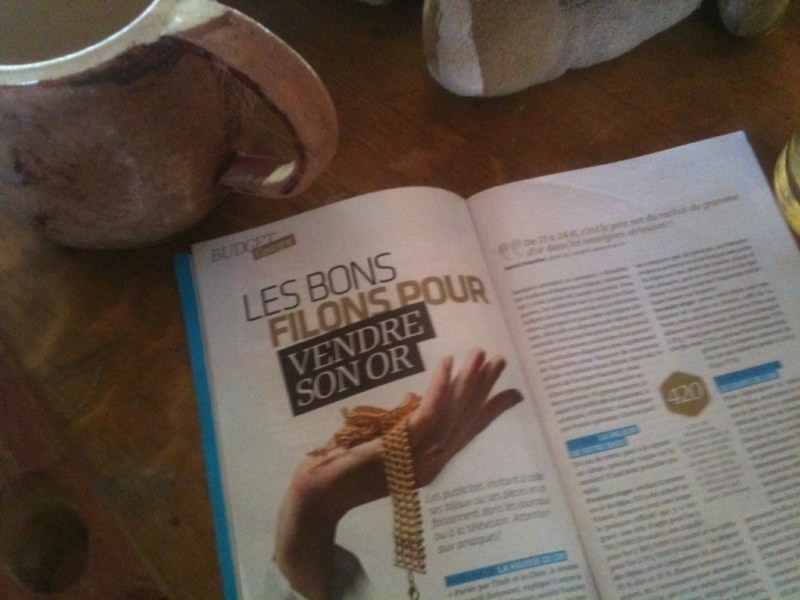 meilleur prix de rachat d'or à Paris