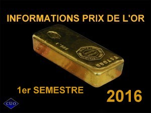 achat d'or en hausse prix de l'or en hausse