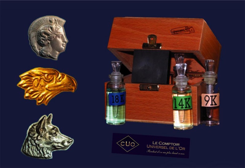 LES POURCENTAGES D'OR ET DE PLAQUE OR EN BIJOUTERIE par le comptoir d achat or Paris