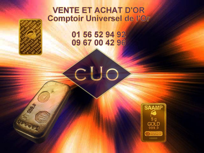 achat lingot paris au plus cher du cours de l'or