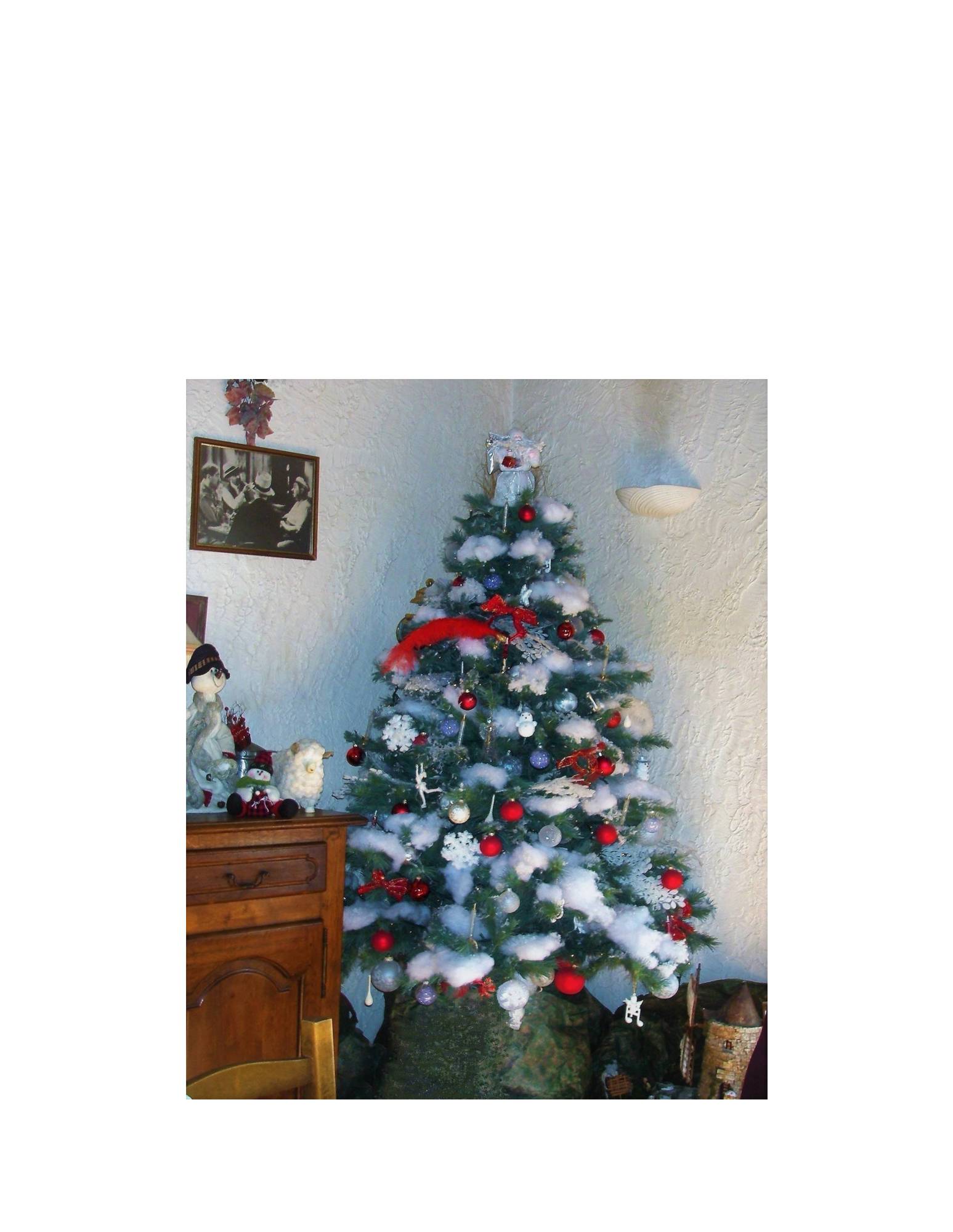 Le sapin de Noël du comptoir d'achat et vente Or Paris